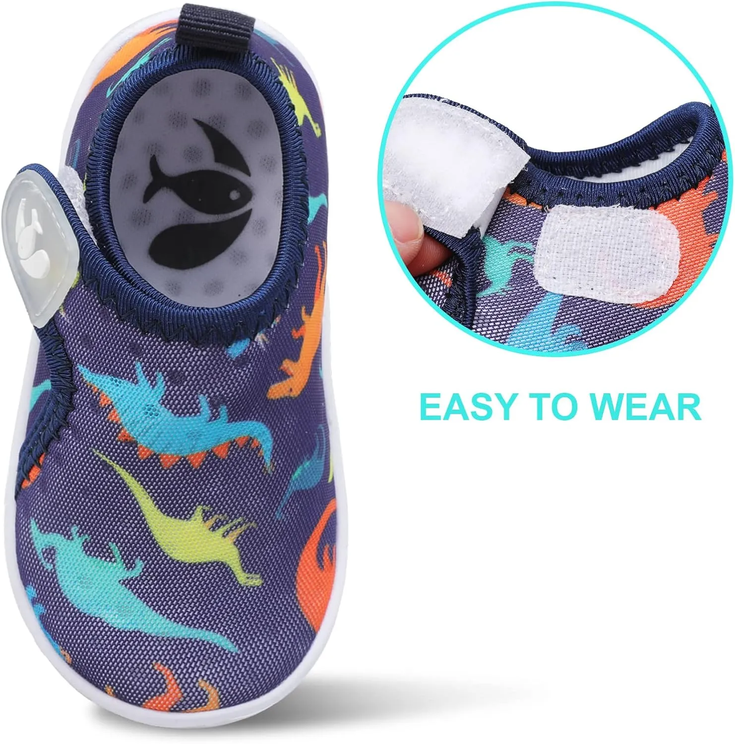 JOINFREE Baby Toddler Water Shoes Boys Girls Sandals Barefoot Kids Breathable Sneakers Shoes for Walking Running