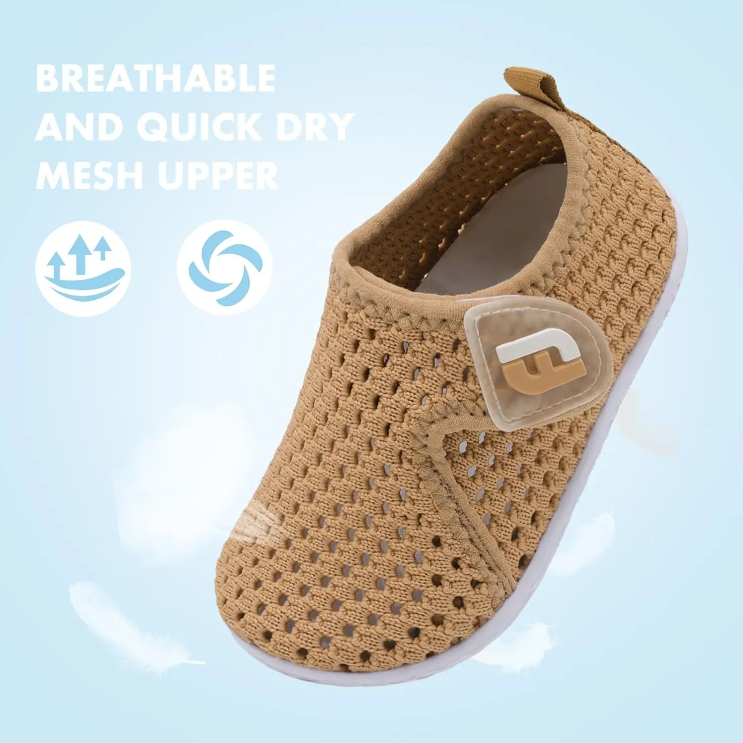 JOINFREE Baby Toddler Water Shoes Boys Girls Sandals Barefoot Kids Breathable Sneakers Shoes for Walking Running