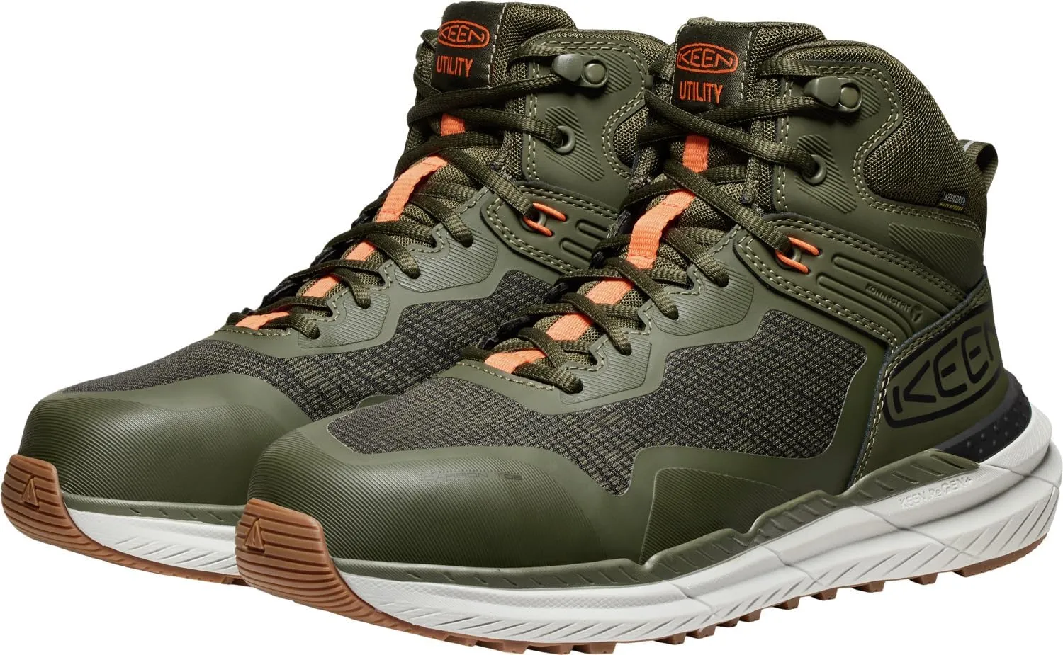 KEEN Men's Synchro Waterproof Work Boot (Carbon-Fiber Toe)