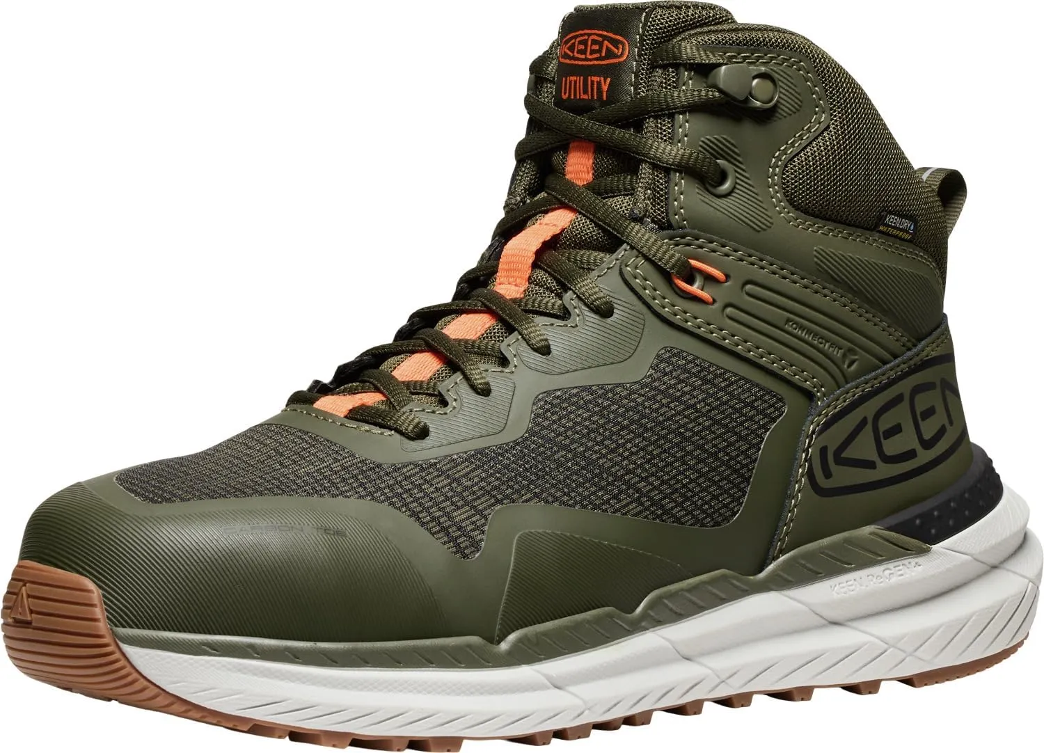 KEEN Men's Synchro Waterproof Work Boot (Carbon-Fiber Toe)