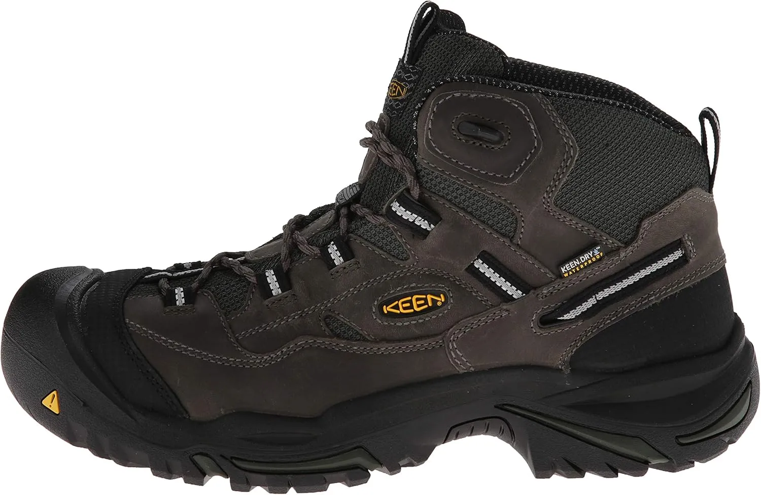 KEEN Utility Men's Braddock Mid Height Steel Toe Waterproof Work Boot