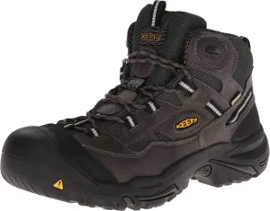 KEEN Utility Men's Braddock Mid Height Steel Toe Waterproof Work Boot