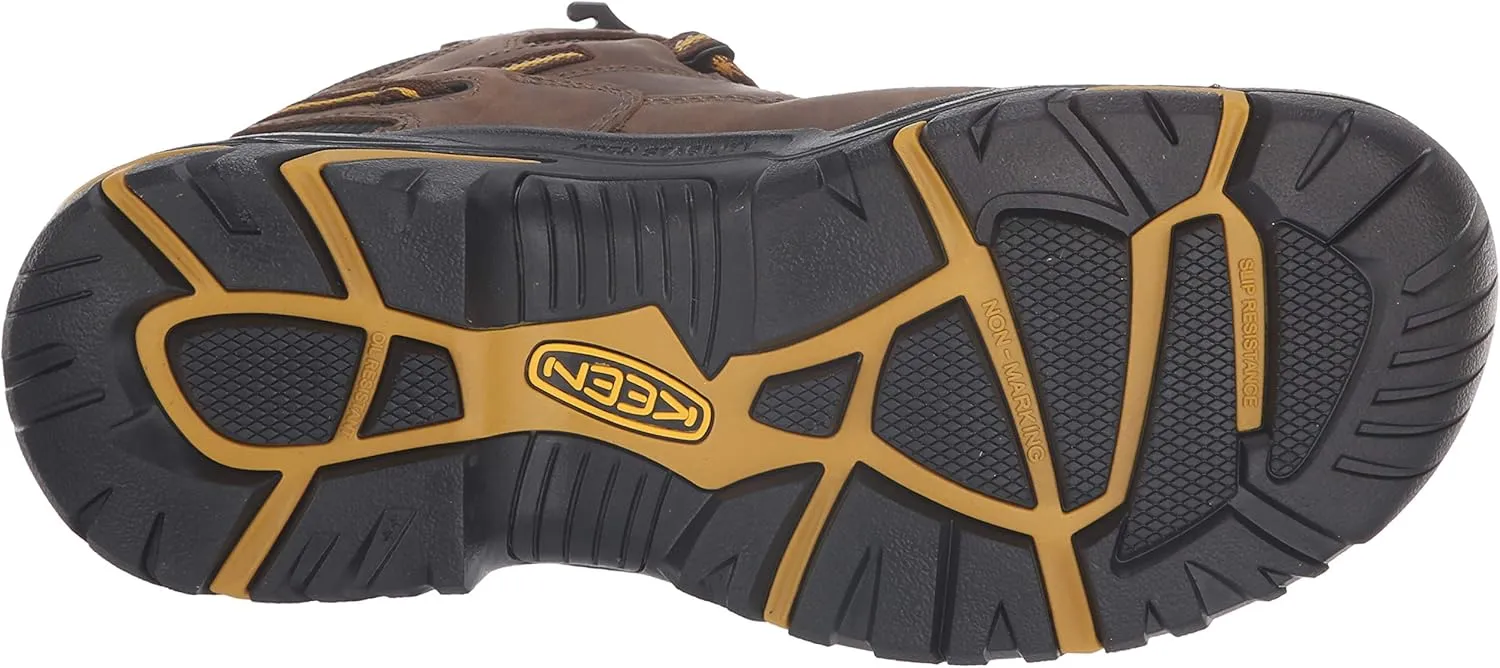 KEEN Utility Men's Braddock Mid Soft Toe Waterproof Work Boot