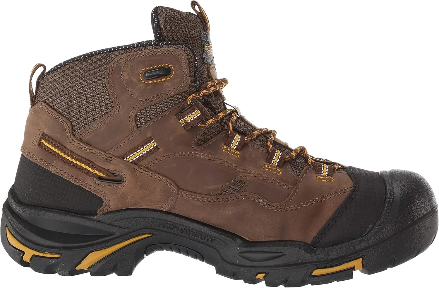 KEEN Utility Men's Braddock Mid Soft Toe Waterproof Work Boot