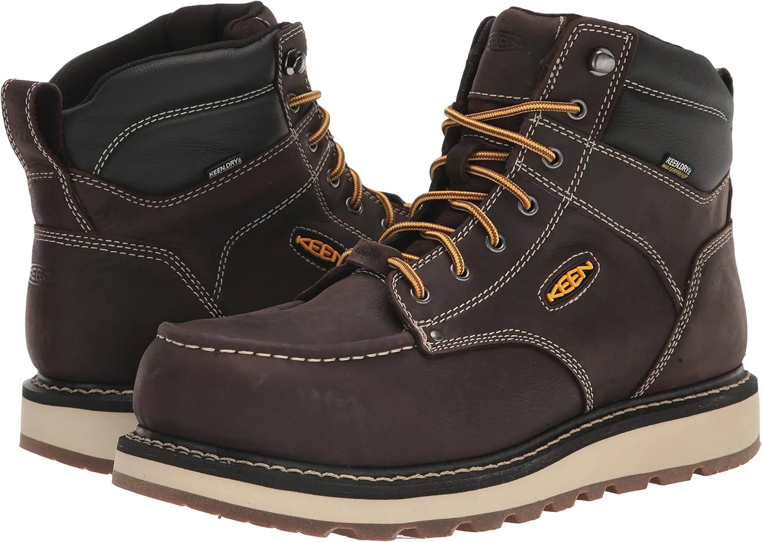 Keen Utility Men's Cincinnati 6 inch Composite Toe Waterproof Wedge