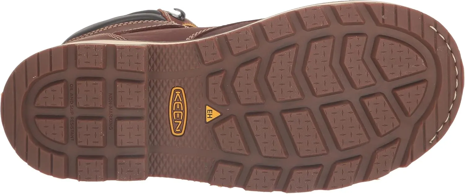 KEEN Utility Men's Cincinnati 6" Composite Toe Waterproof 90 Degree Heel Heavy Duty Work Boot