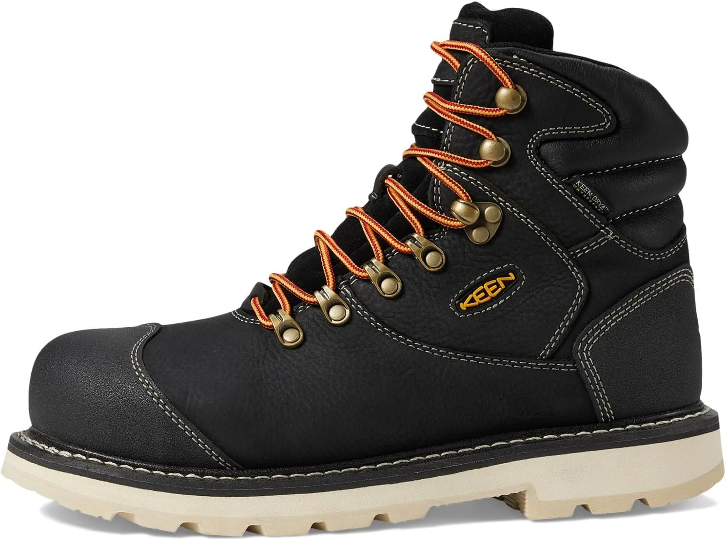 KEEN Utility Men's Cincinnati  6" Composite Toe Waterproof 90° Heel Heavy Duty Work Boots