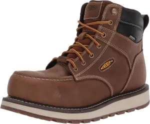 KEEN Utility Men's Cincinnati 6" Composite Toe Waterproof Wedge Work Boots