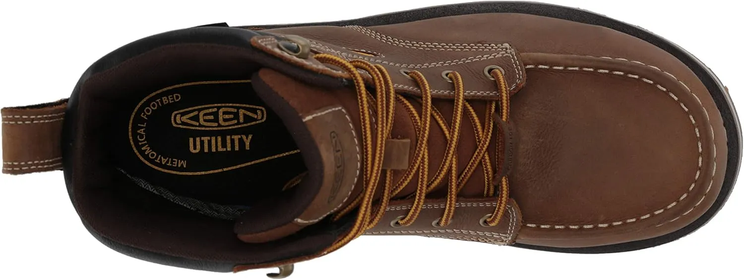 KEEN Utility Men's Cincinnati 6" Composite Toe Waterproof Wedge Work Boots