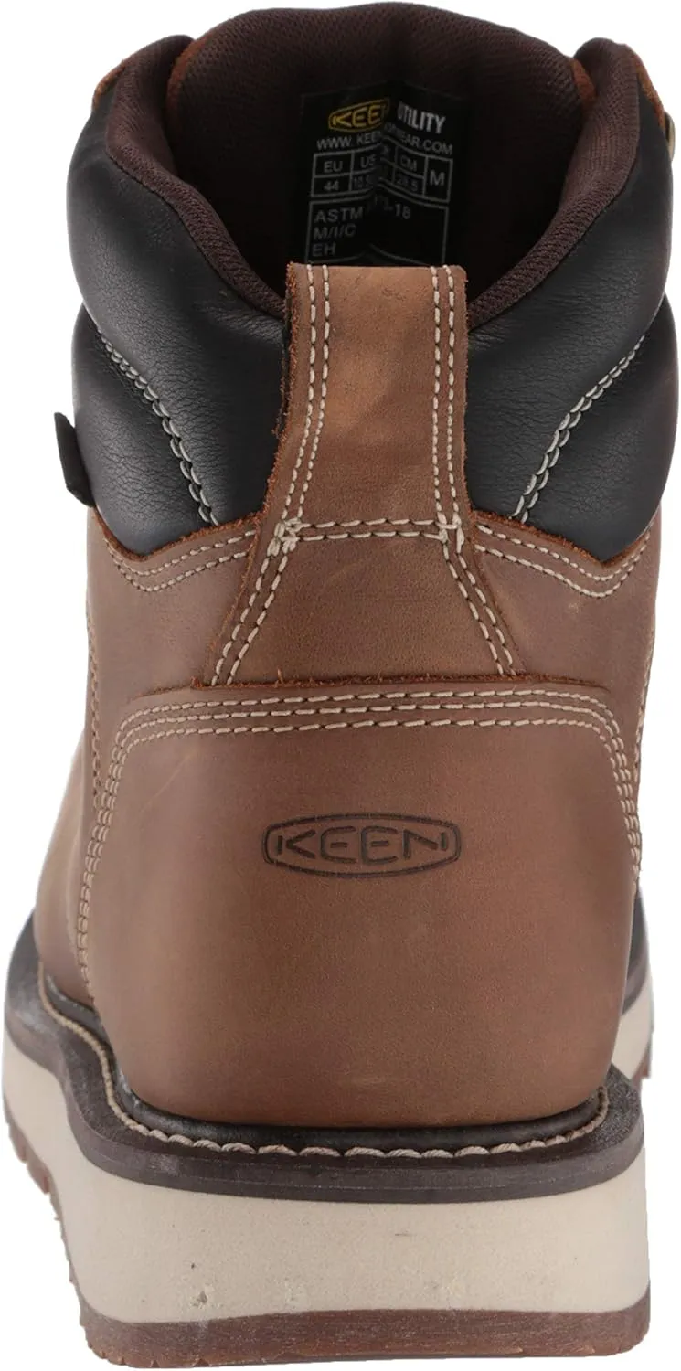 KEEN Utility Men's Cincinnati 6" Composite Toe Waterproof Wedge Work Boots