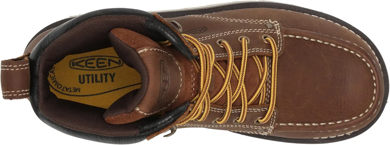 KEEN Utility Men's Cincinnati 6" Leather Soft Toe Work Boots