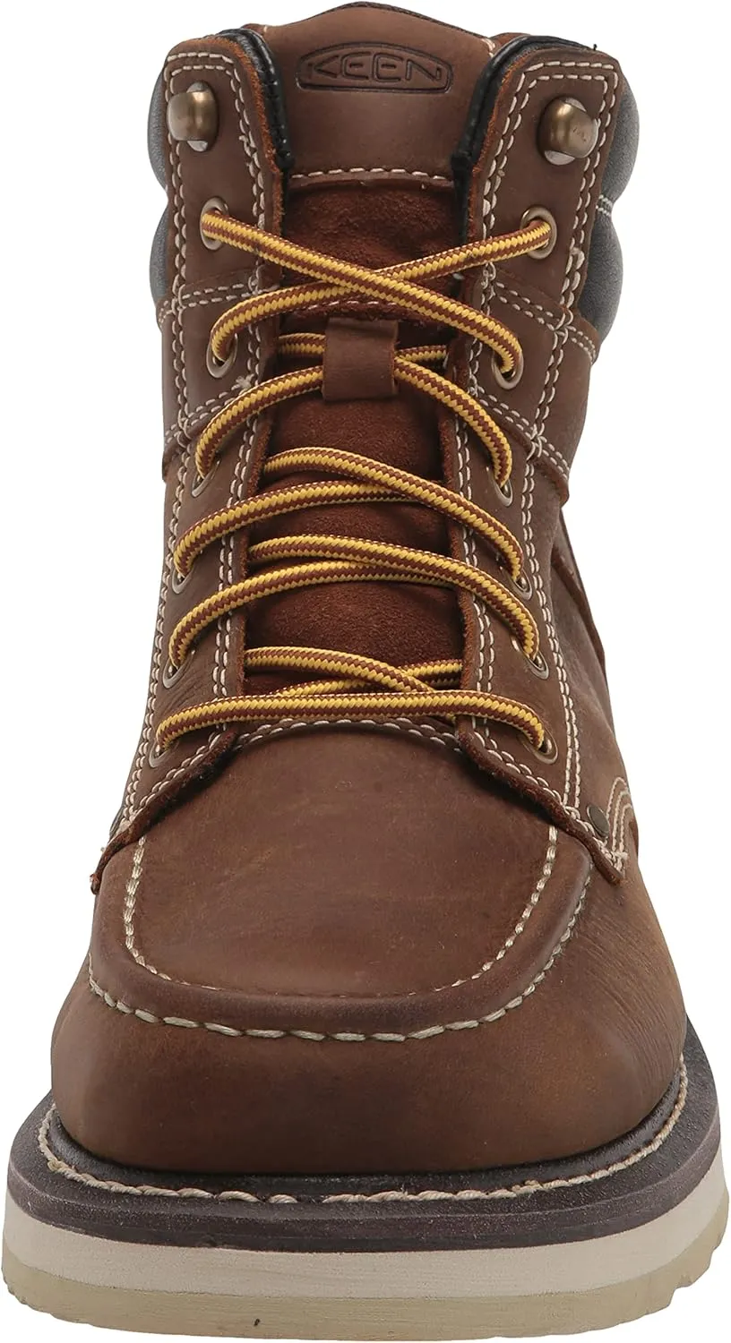 KEEN Utility Men's Cincinnati 6" Leather Soft Toe Work Boots