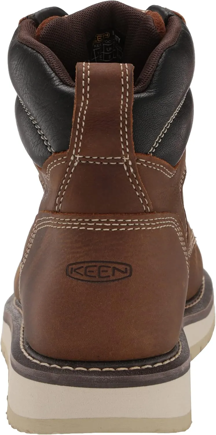 KEEN Utility Men's Cincinnati 6" Leather Soft Toe Work Boots