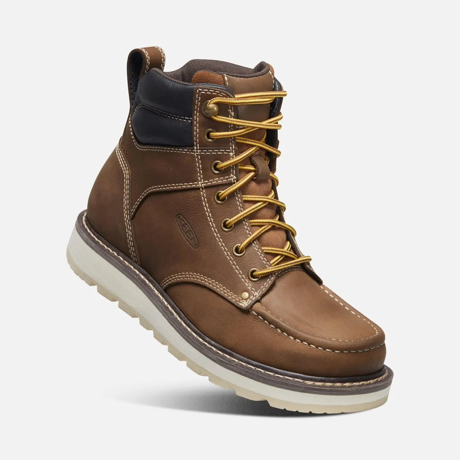 KEEN Utility Men's Cincinnati 6" Leather Soft Toe Work Boots