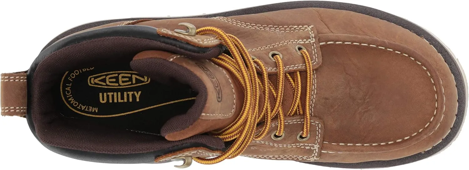 KEEN Utility Men's Cincinnati 6" Waterproof Soft Toe Wedge Work Boots