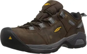 KEEN Utility Men's Detroit XT ESD Low Height Leather Steel Toe Work Shoe