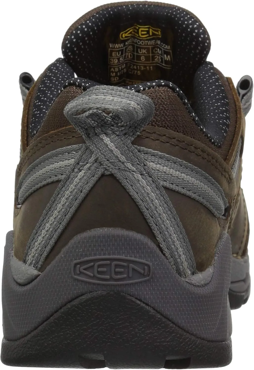 KEEN Utility Men's Detroit XT ESD Low Height Leather Steel Toe Work Shoe