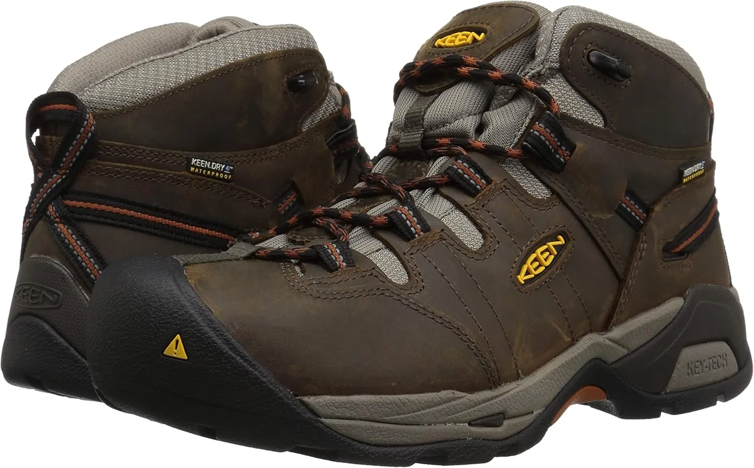 KEEN Utility Men's Detroit XT Mid Height Soft Toe Waterproof Work Boots
