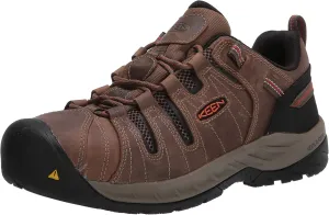 KEEN Utility Men's Flint 2 Low Height Steel Toe Breathable Durable Construction Work Shoe