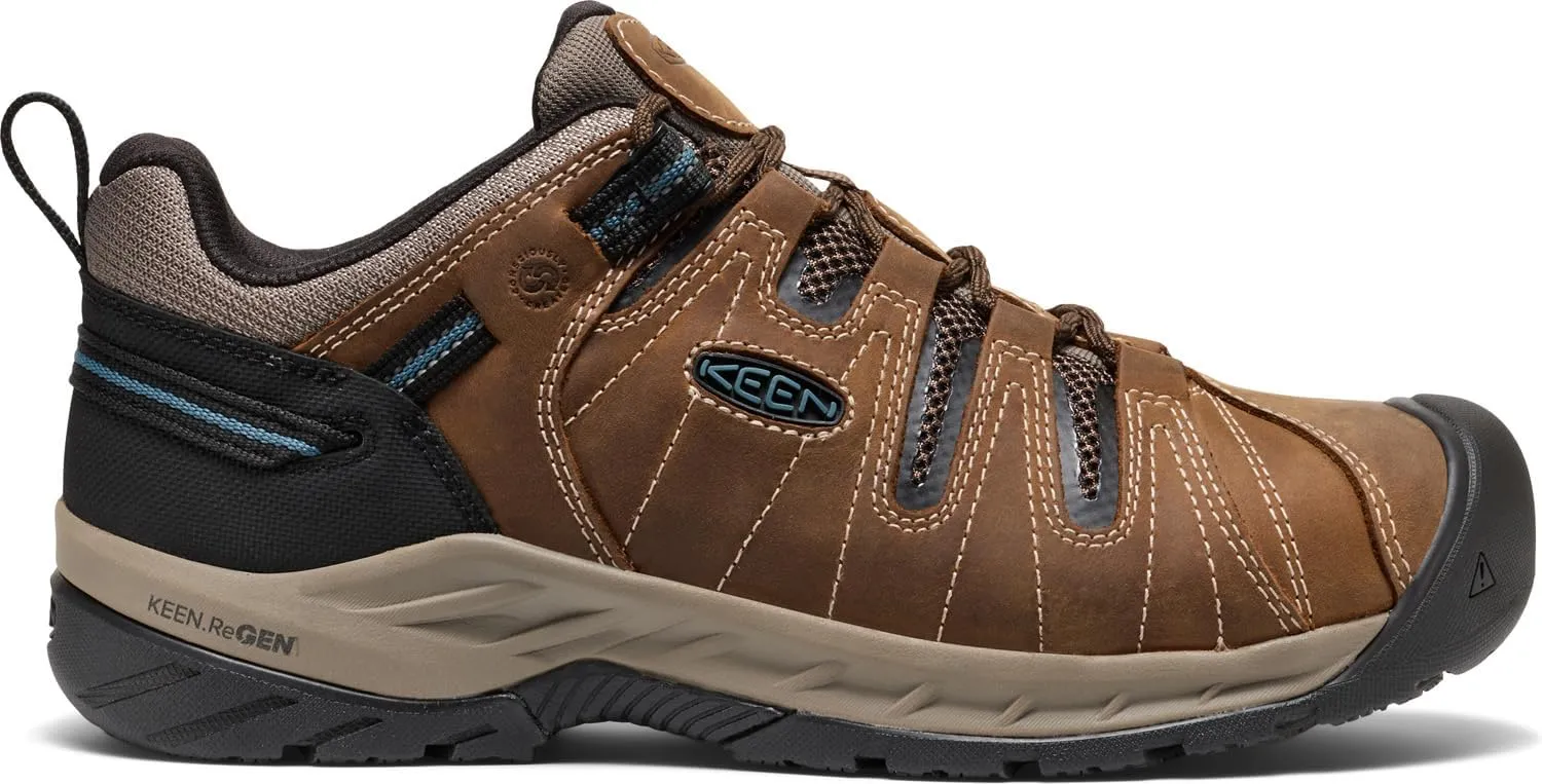 KEEN Utility Men's Flint 2 Versatread Non Slip Low Height Steel Toe Durable Work Shoes