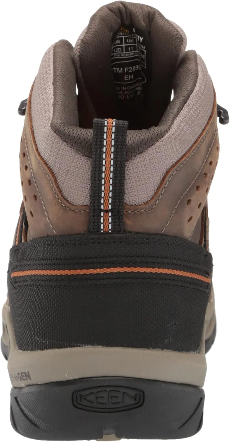 KEEN Utility Men's Flint2MidHeightSoft ToeWaterproofNon Slip Work Boot