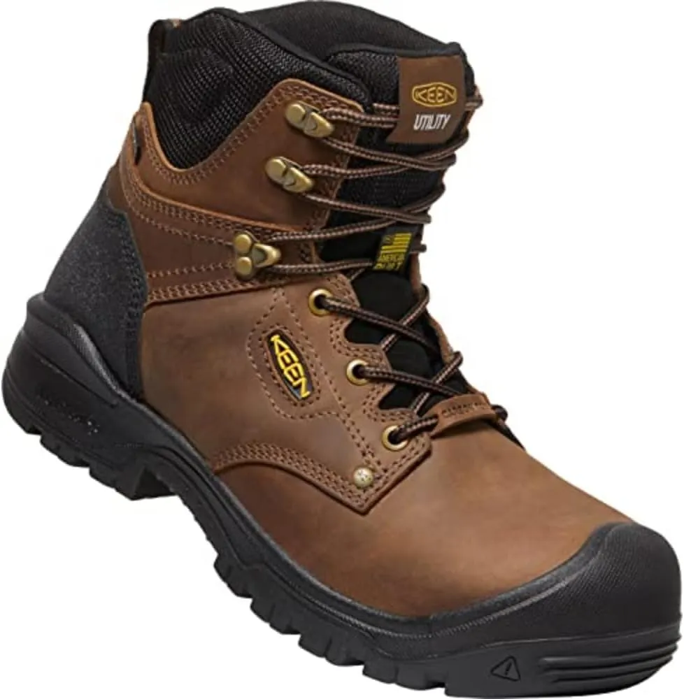 KEEN Utility Men's Independence 6" Leather Waterproof Composite Toe Work Boot