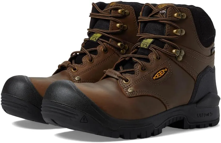 KEEN Utility Men's Independence 6" Leather Waterproof Composite Toe Work Boot