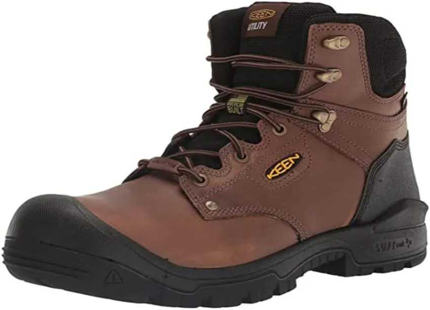 KEEN Utility Men's Independence 6" Leather Waterproof Composite Toe Work Boot