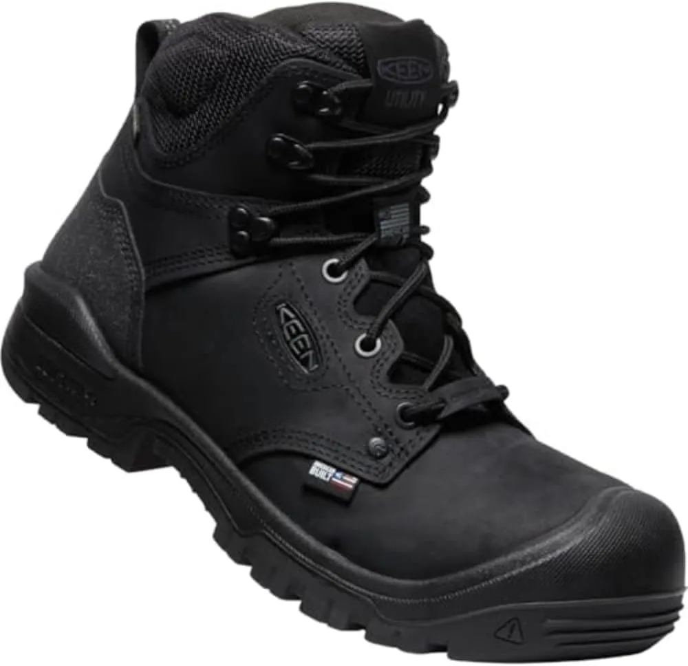 KEEN Utility Men's Independence 6" Leather Waterproof Composite Toe Work Boot