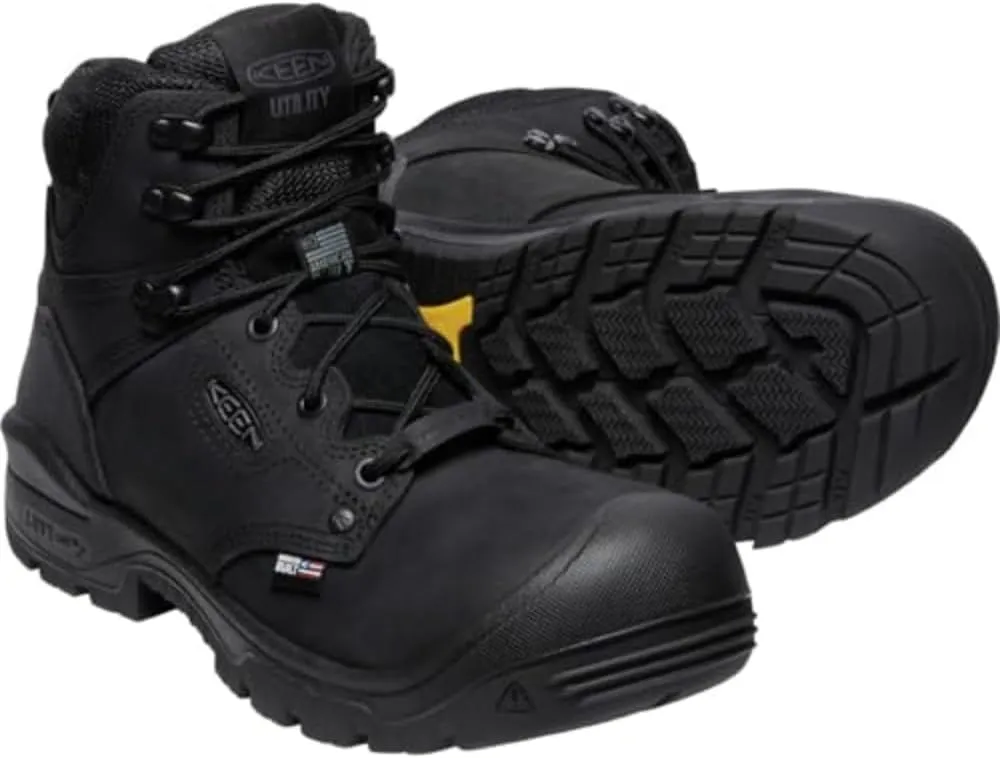 KEEN Utility Men's Independence 6" Leather Waterproof Composite Toe Work Boot