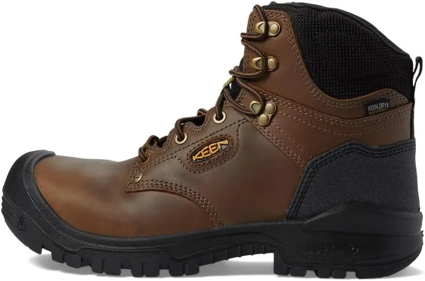 KEEN Utility Men's Independence 6" Leather Waterproof Composite Toe Work Boot