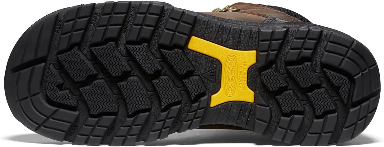 KEEN Utility Men's Independence 6" Leather Waterproof Soft Toe Work Boot