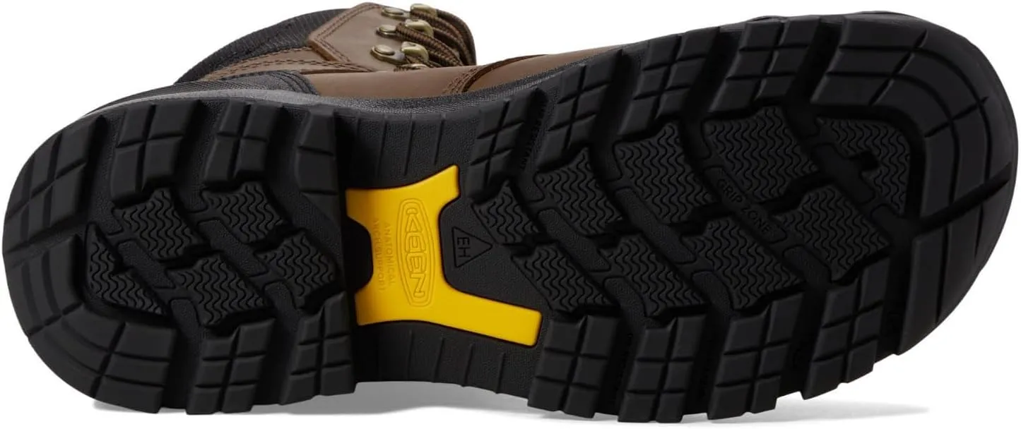 KEEN Utility Men's Independence 8" Leather Waterproof Composite Toe Work Boots