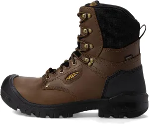 KEEN Utility Men's Independence 8" Leather Waterproof Composite Toe Work Boots