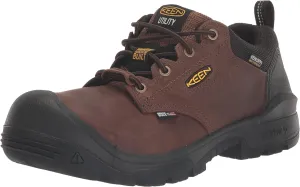 KEEN Utility Men's Independence Oxford Composite Toe Waterproof Work Shoe