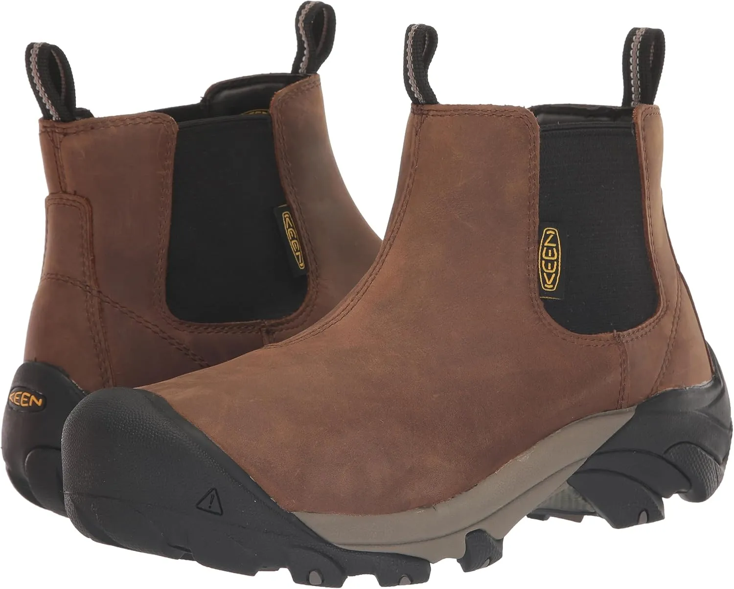 KEEN Utility Men's Lansing Chelsea Steel Toe Pull On Comfortable Work Boot