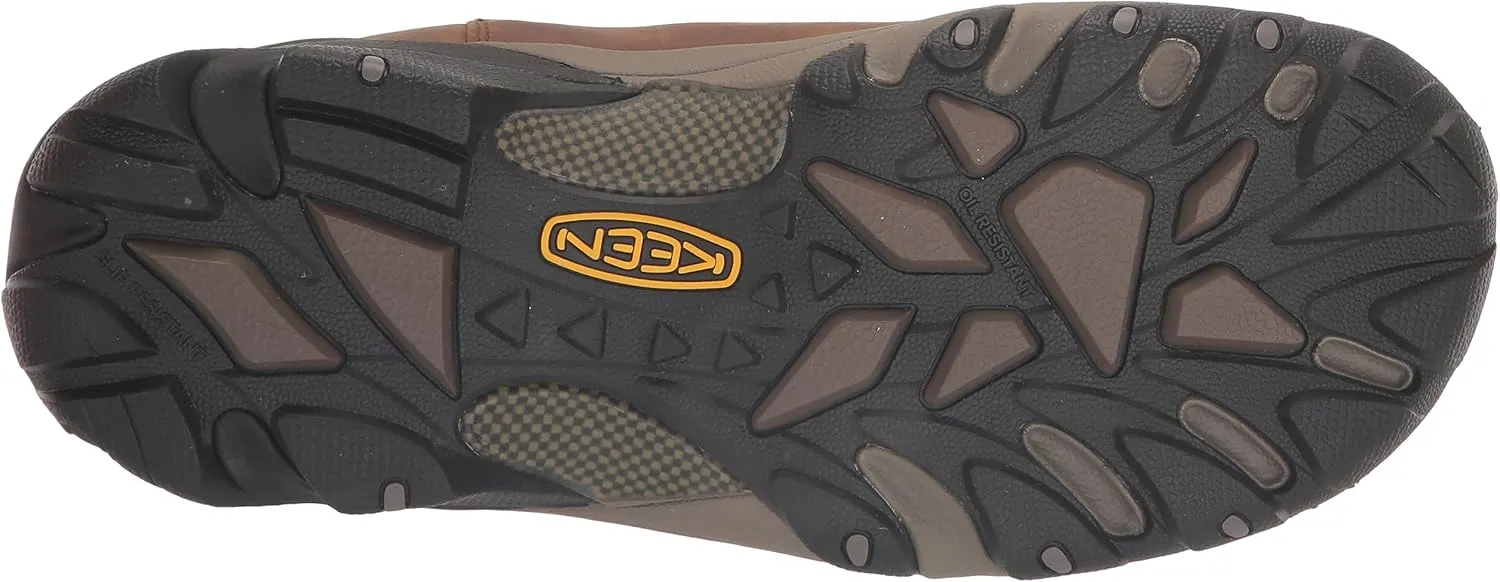 KEEN Utility Men's Lansing Chelsea Steel Toe Pull On Comfortable Work Boot