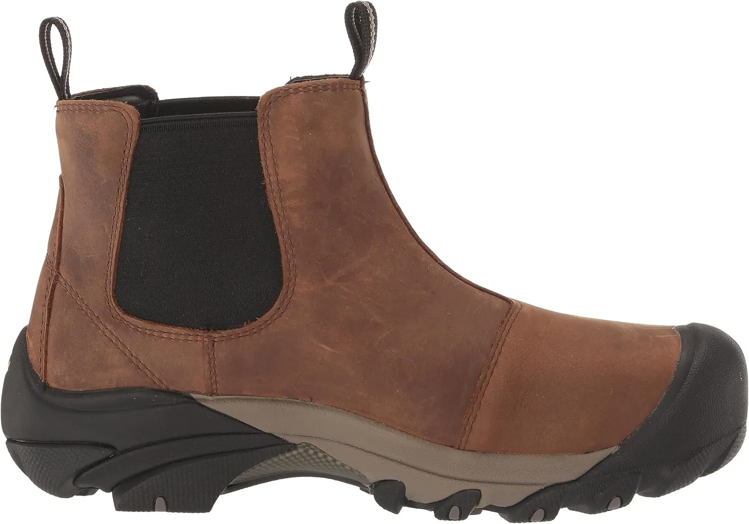 KEEN Utility Men's Lansing Chelsea Steel Toe Pull On Comfortable Work Boot