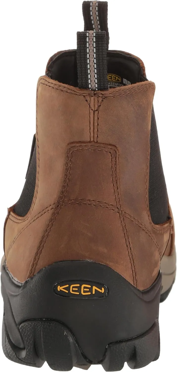 KEEN Utility Men's Lansing Chelsea Steel Toe Pull On Comfortable Work Boot