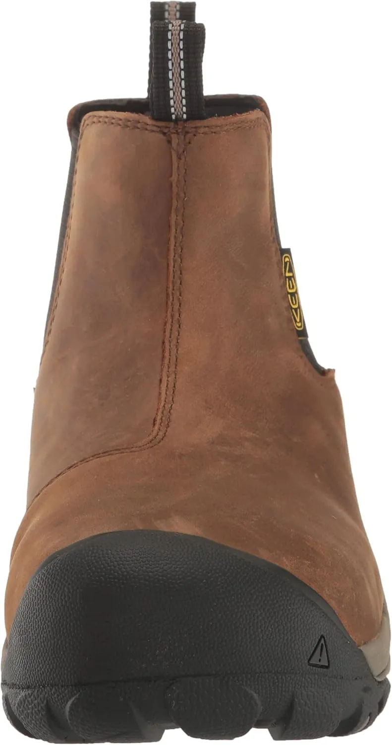KEEN Utility Men's Lansing Chelsea Steel Toe Pull On Comfortable Work Boot