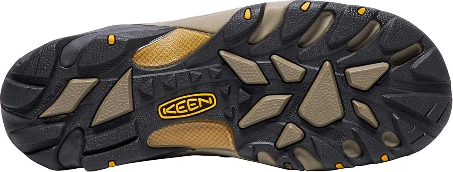 KEEN Utility Men's Lansing Mid Height Steel Toe Waterproof Work Boots