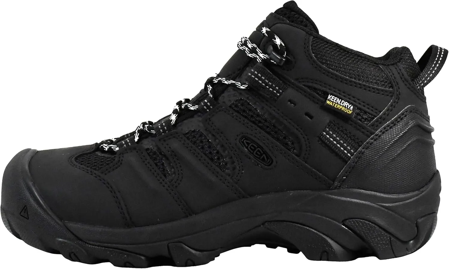 KEEN Utility Men's Lansing Mid Height Steel Toe Waterproof Work Boots