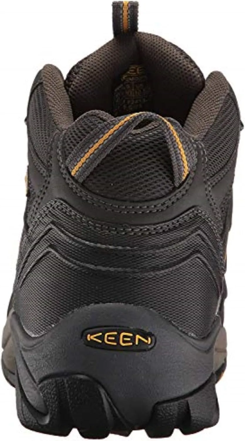 KEEN Utility Men's Lansing Mid Height Steel Toe Waterproof Work Boots