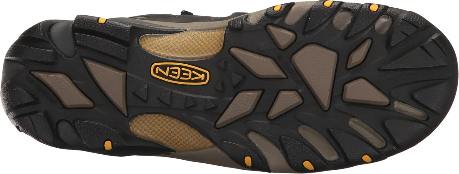 KEEN Utility Men's Lansing Mid Height Steel Toe Waterproof Work Boots