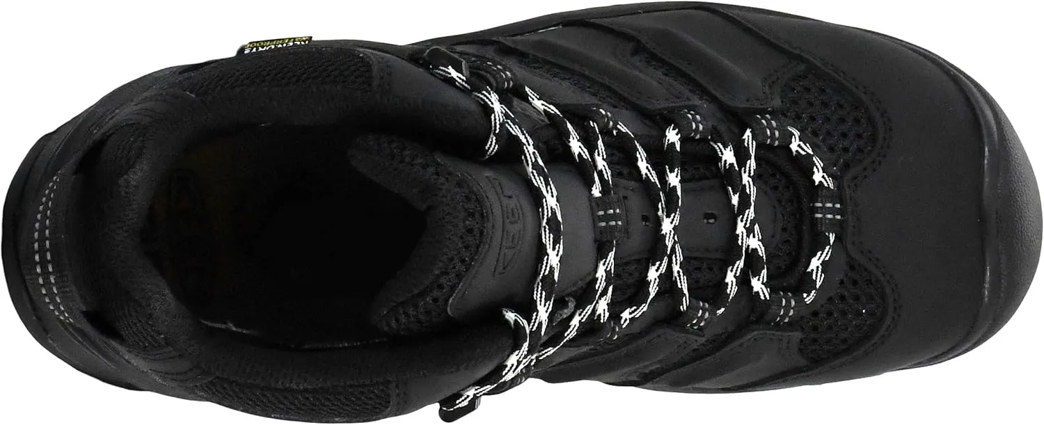 KEEN Utility Men's Lansing Mid Height Steel Toe Waterproof Work Boots