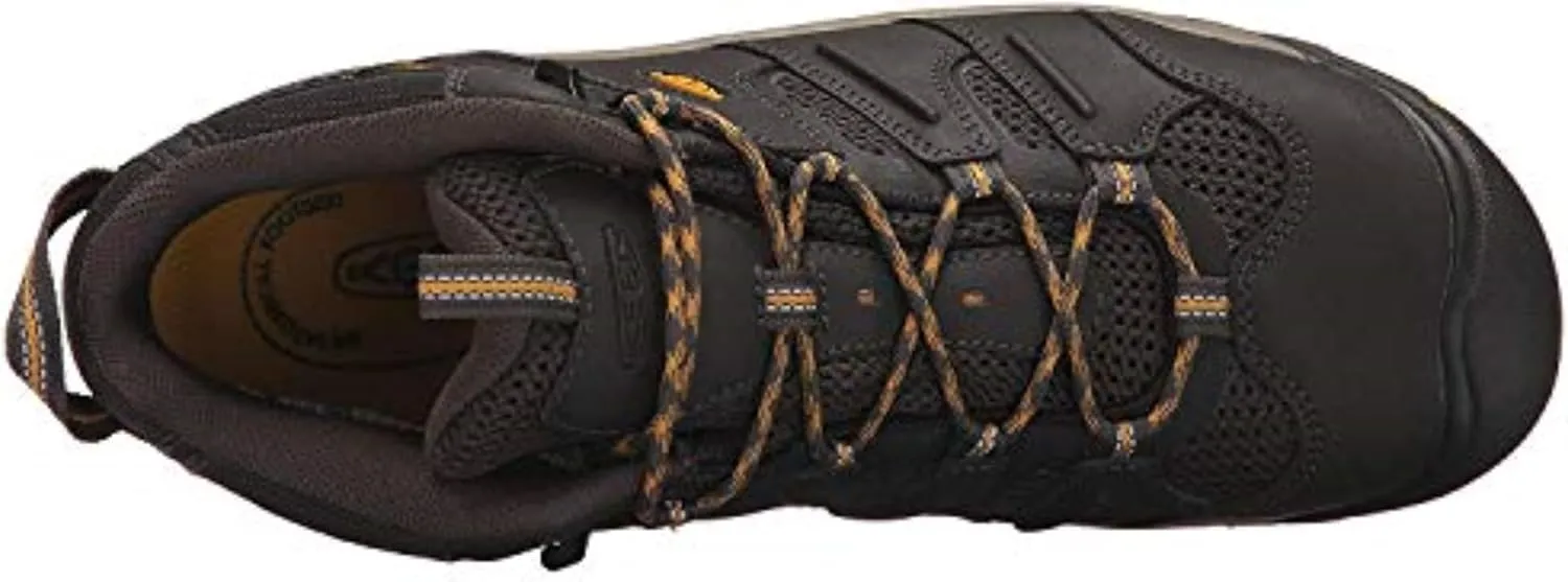 KEEN Utility Men's Lansing Mid Height Steel Toe Waterproof Work Boots
