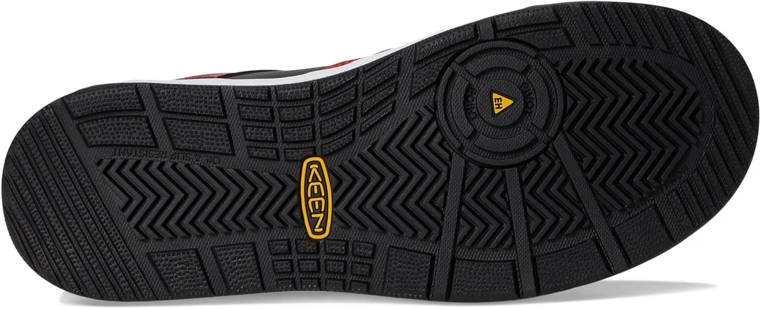 KEEN Utility Men's Overton Low Height Composite Toe Lightweight Durable Work Sneakers