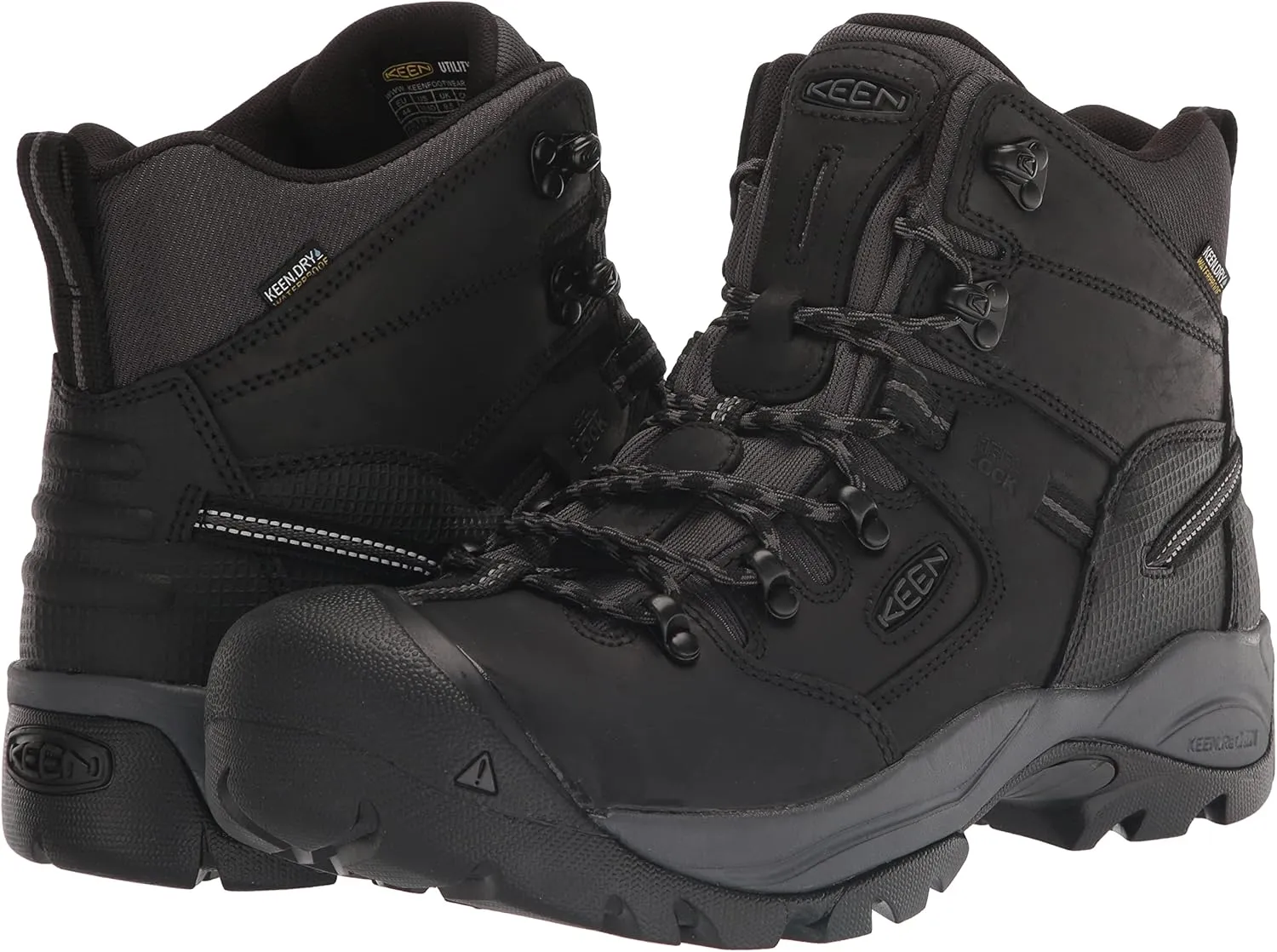 KEEN Utility Men's Pittsburg Energy 6" Composite Toe Waterproof Industrial Work Boot