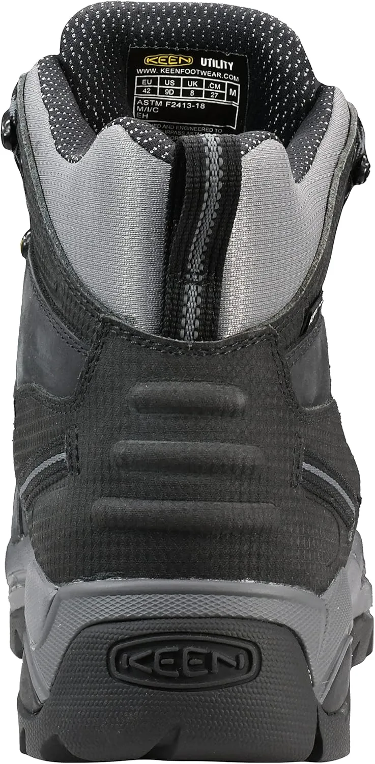 KEEN Utility Men's Pittsburgh 6" Leather Waterproof Steel Toe Work Boot