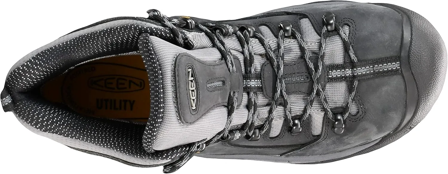 KEEN Utility Men's Pittsburgh 6" Leather Waterproof Steel Toe Work Boot